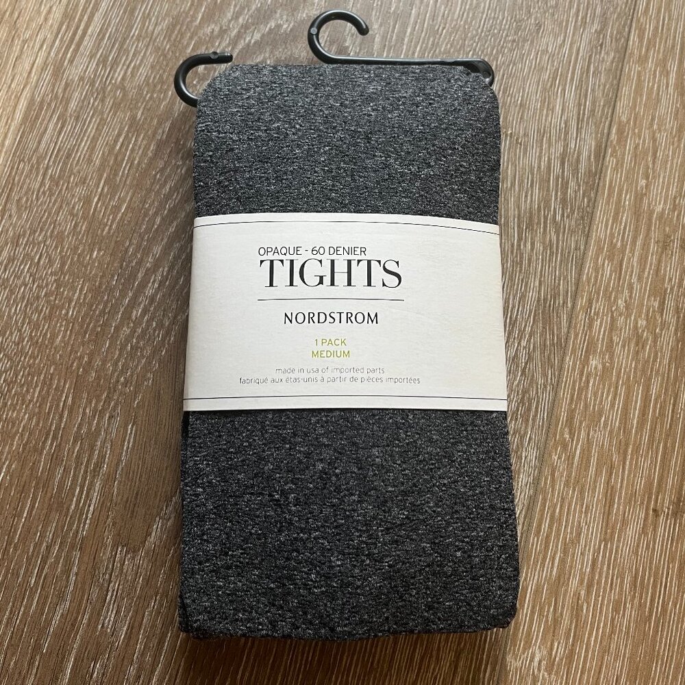 Nordstrom Tights - Medium - 60 Dernier, Gray Charcoal